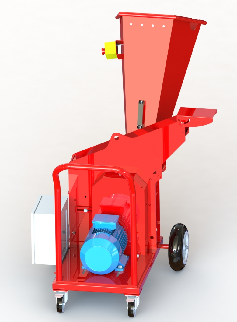 Tocător de crengi cu motor electric 3 KW