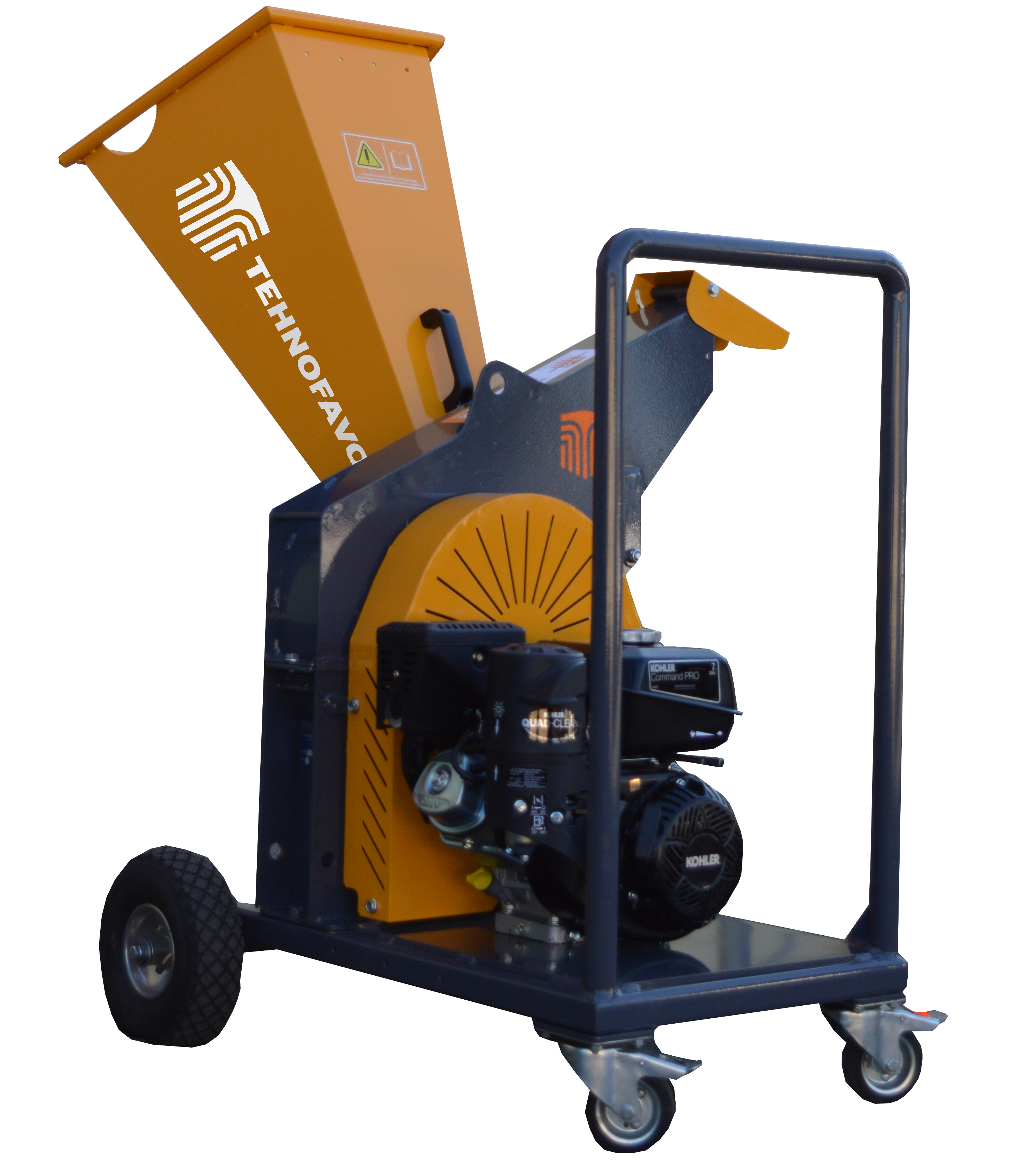 Tocător de crengi și resturi vegetale TC60MT cu motor termic KOHLER de 7 CP, benzină – diametru maxim de tăiere 6 cm - 0