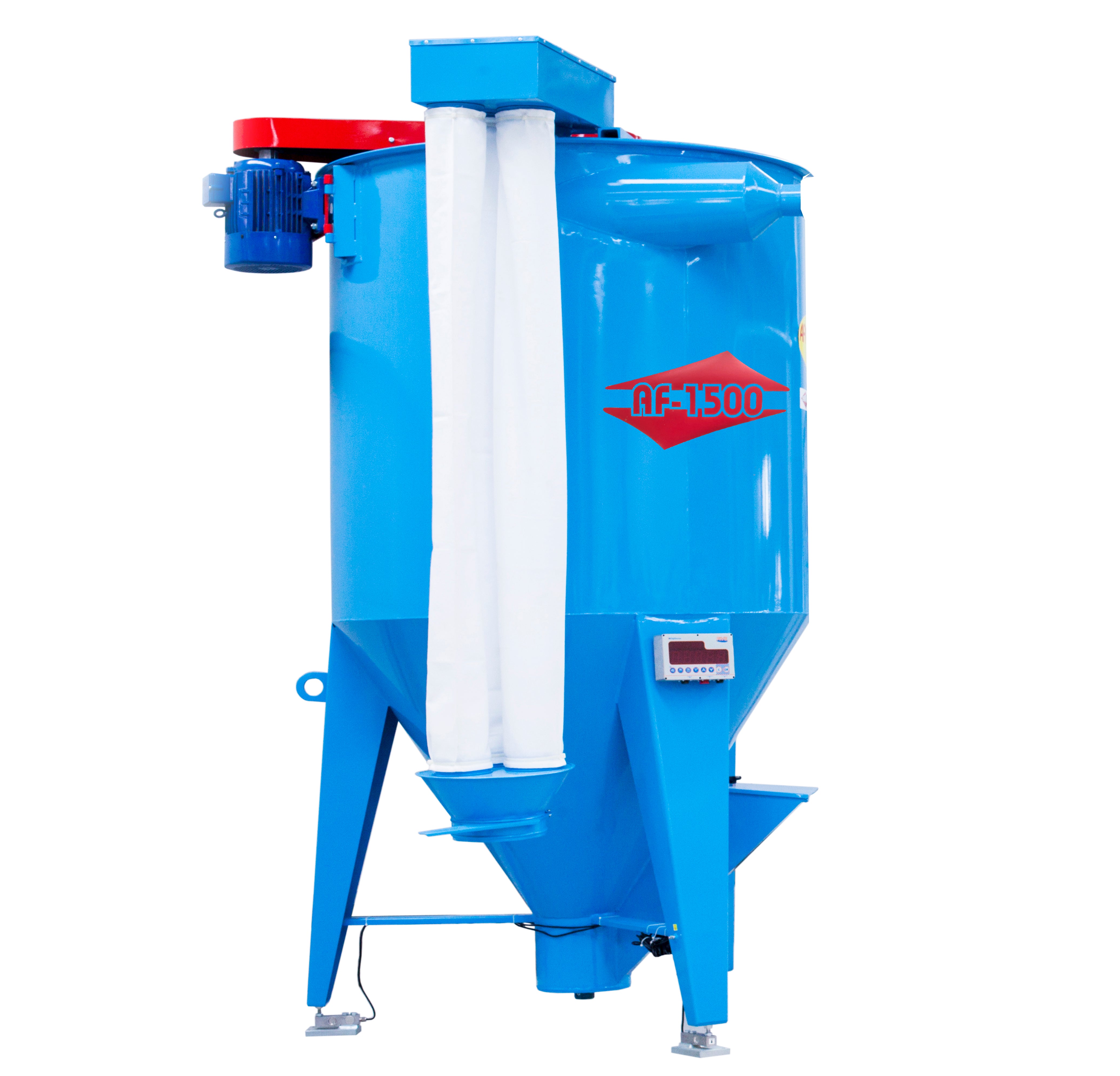 Amestecător vertical cu transportor orizontal pentru alimentare - 1500 kg (TO)