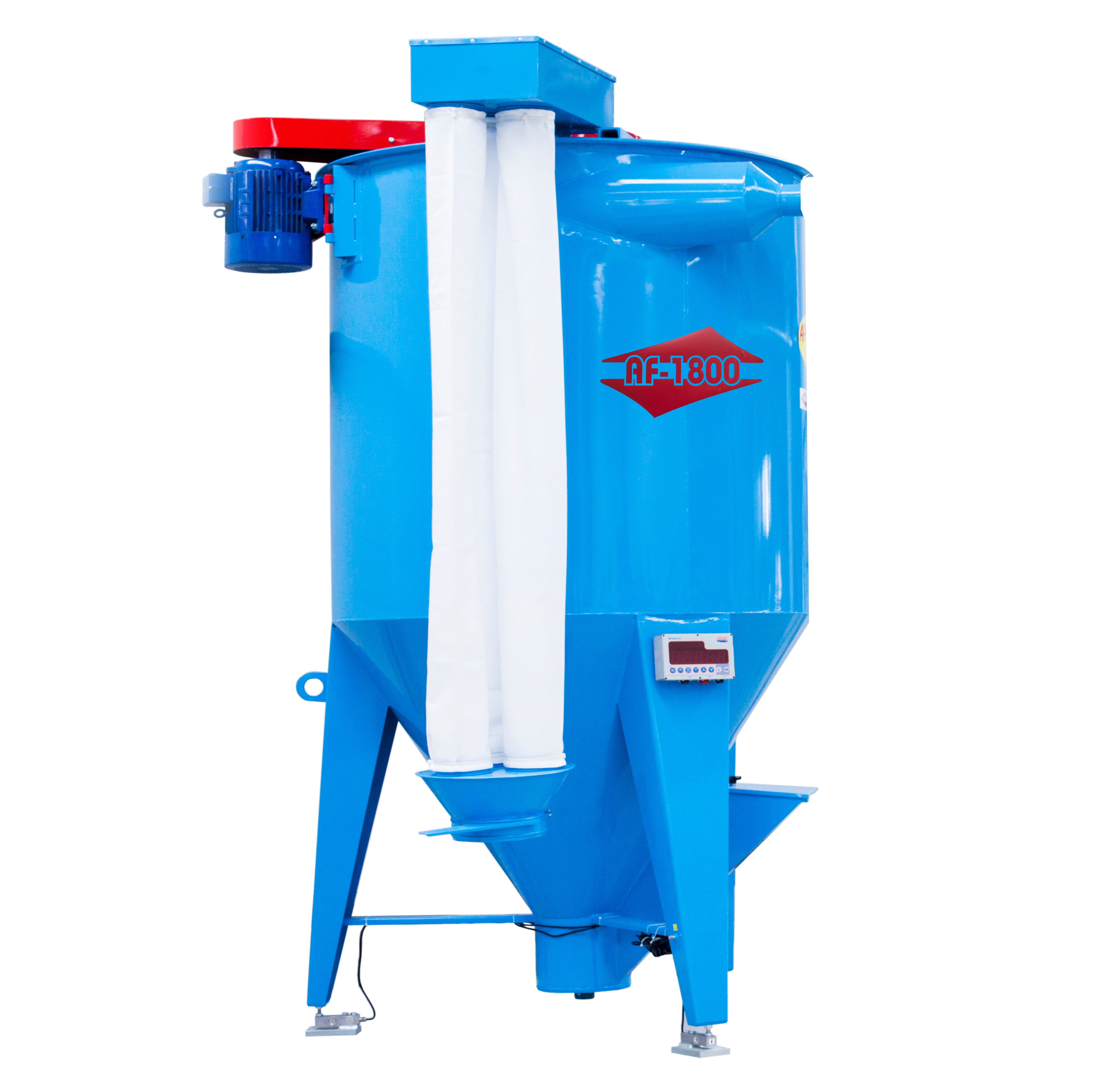 Amestecător vertical cu transportor orizontal pentru alimentare - 1800 kg (TO)